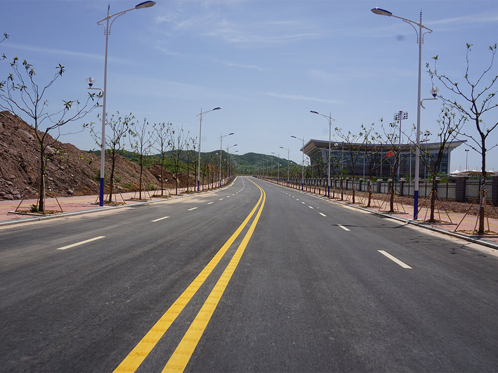 安徽金寨现代产业园区路网项目-石船路（2014年5月）